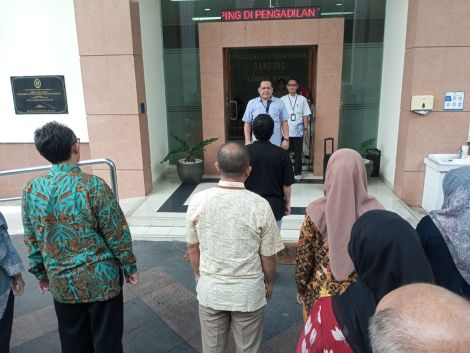 Apel Sore di PTUN Bandung: Peneguhan Integritas dan Disiplin Aparatur