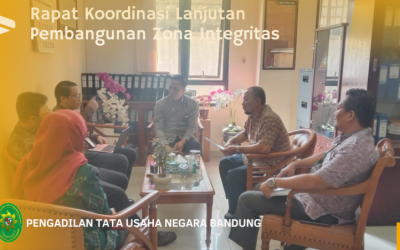 Rapat Koordinasi Lanjutan Pembangunan Zona Integritas