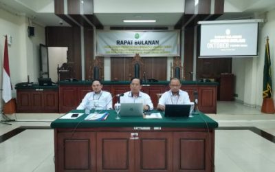 Rapat Bulanan PTUN Bandung Periode Oktober 2024: Pembahasan Kinerja dan Evaluasi Inovasi Layanan