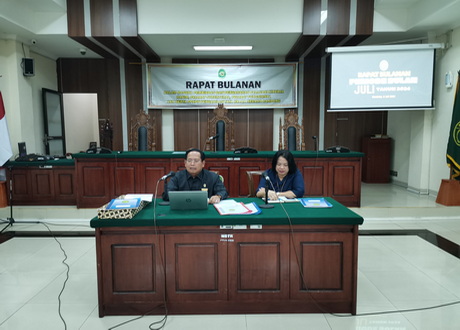 Rapat Bulanan Periode Bulan Juli 2024