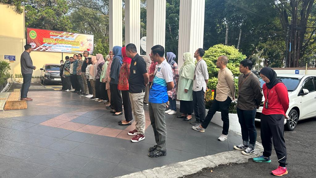 Kegiatan Wilujeng Enjing bersama Aparatur PTUN Bandung