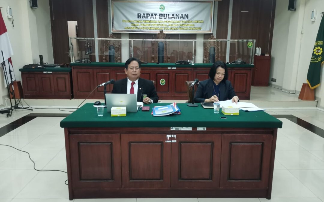 Rapat Bulanan November 2023 : Melangkah Bersama Menuju Keunggulan