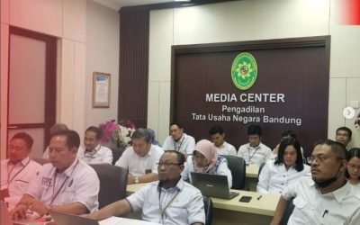 Pelatihan Hakim Pengawas Bidang di PTUN Bandung oleh Hakim Tinggi Badan Pengawasan MA RI
