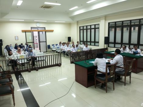 PTUN Bandung Gelar Rapat Bulanan Bulan Juni 2024