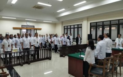 Rapat Bulanan PTUN Bandung Periode Bulan Agustus 2024 dan Sosialisasi Pedoman Eksekusi Putusan Pengadilan