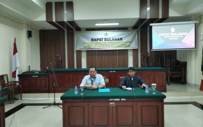 Rapat Bulanan Mei 2025: Komitmen Evaluasi Kinerja dan Penguatan Zona Integritas di PTUN Bandung