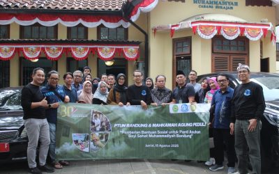 PTUN Bandung Salurkan Bantuan untuk Panti Asuhan dalam Rangka Bakti Sosial Mahkamah Agung Peduli