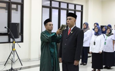 Pelantikan dan Pengambilan Sumpah Jabatan Panitera Muda Hukum PTUN Bandung