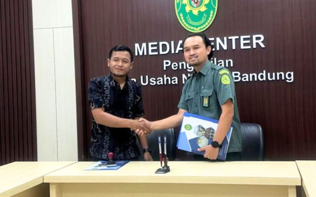 Penandatanganan Perjanjian Penyedia Layanan Posbakum PTUN Bandung Tahun Anggaran 2026