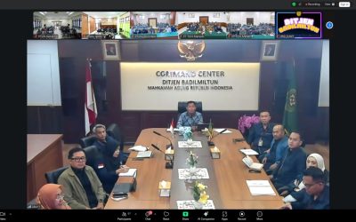 Aparatur PTUN Bandung Ikuti Pembinaan Dirjen Badilmiltun, Perkuat Integritas dan Pelayanan di Bulan Ramadan