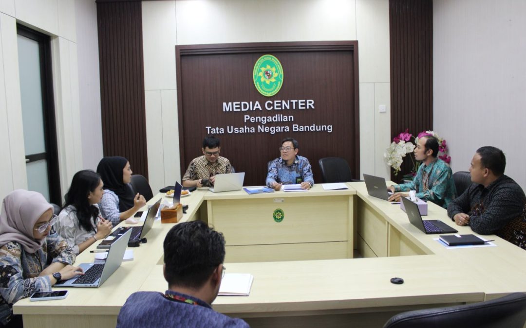 Evaluasi Pasca Latsar CPNS, PTUN Bandung Terima Kunjungan Tim Evaluator