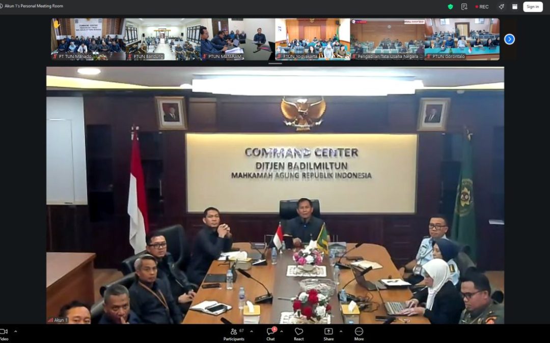Pembinaan Dirjen Badilmiltun: Aparatur Peradilan Ditekankan Beretika, Berakhlak, dan Bijak Bermedia Sosial