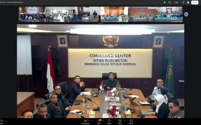 Pembinaan Dirjen Badilmiltun: Aparatur Peradilan Ditekankan Beretika, Berakhlak, dan Bijak Bermedia Sosial