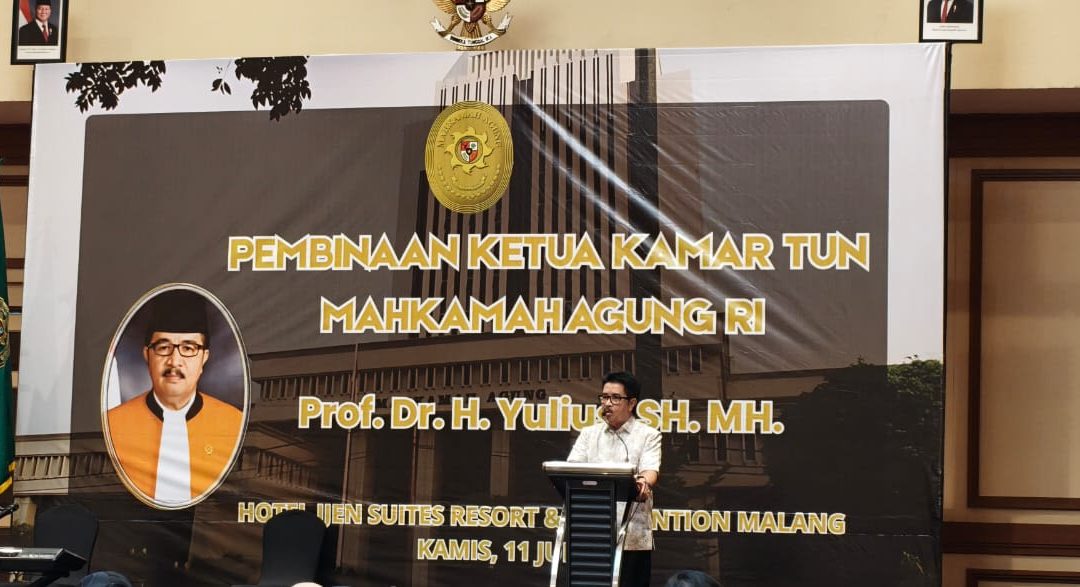 Pembinaan Ketua Kamar TUN MA RI: Perkuat Integritas dan Profesionalisme Peradilan Tata Usaha Negara