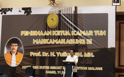 Pembinaan Ketua Kamar TUN MA RI: Perkuat Integritas dan Profesionalisme Peradilan Tata Usaha Negara
