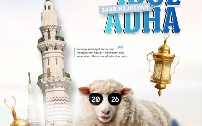 Keluarga Besar PTUN Bandung Mengucapkan Selamat Hari Raya Idul Adha 1448 H
