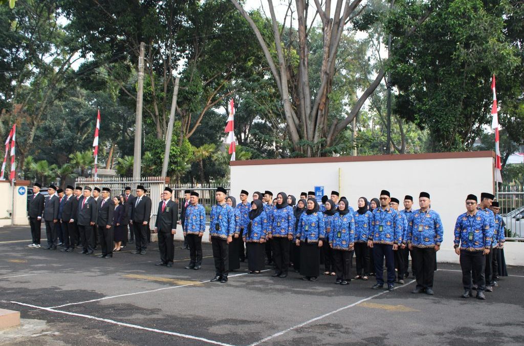 Upacara HUT ke-81 Kemerdekaan RI di PTUN Bandung, Momentum Perkuat Integritas dan Pengabdian