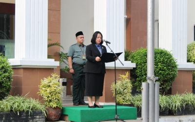 PTUN Bandung Gelar Upacara HUT ke-81 Mahkamah Agung RI, Perkuat Integritas dan Komitmen Pelayanan