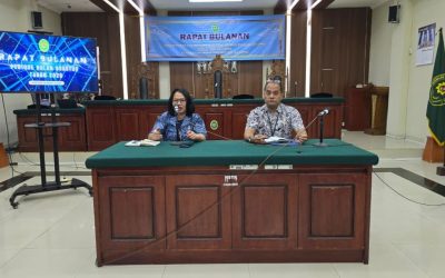 Rapat Bulanan Periode Agustus 2026 PTUN Bandung Perkuat Disiplin, Zona Integritas, dan Pengendalian Gratifikasi