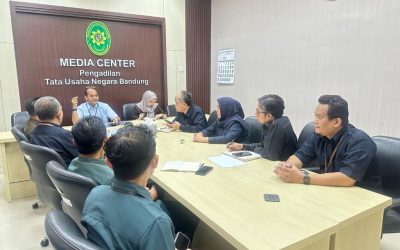PTUN Bandung Gelar Monev Pengendalian Benturan Kepentingan, Perkuat Integritas dan Profesionalisme Aparatur