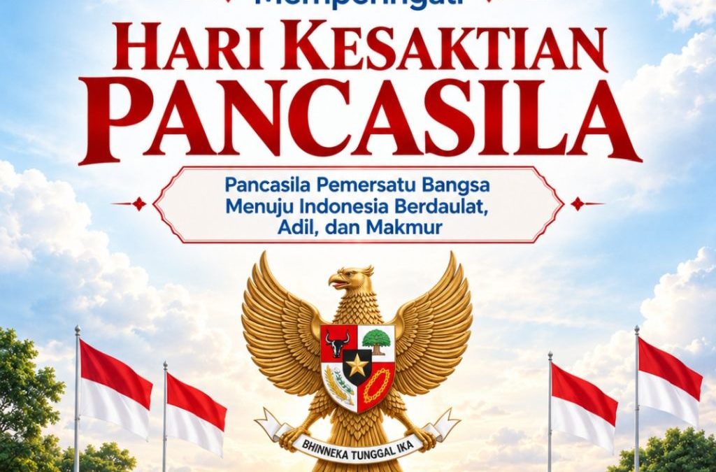 PTUN Bandung Mengucapkan Selamat Memperingati Hari Kesaktian Pancasila 1 Oktober 2026